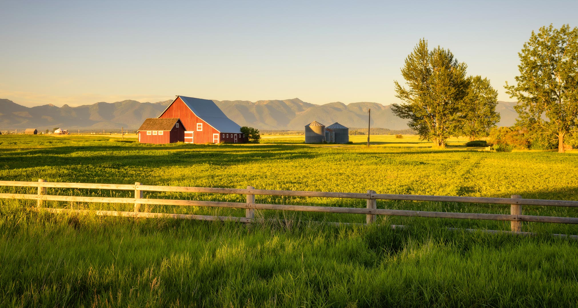 Rural Tennessee farm